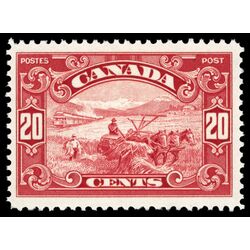 canada stamp 157 harvesting wheat 20 1929 M VFNH 026