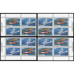 canada stamp 846a aircraft flying boats 1979 PB SET