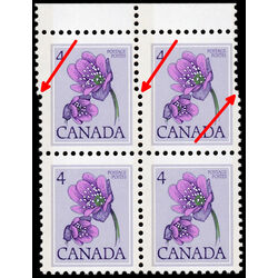 canada stamp 709 hepatica 4 1977 M NH 004