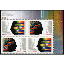 canada stamp 2062a nobel prize winners 2004 PB UR