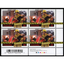 canada stamp 1986 firefighter carrying victim 48 2003 PB LR