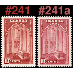 canada stamp 241a memorial chamber 10 1938