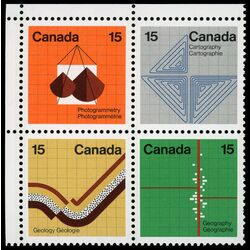 canada stamp 585b earth sciences 1972 CB UL