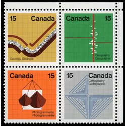 canada stamp 585b earth sciences 1972 CB UR