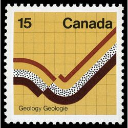 canada stamp 582p geology geological fault 15 1972