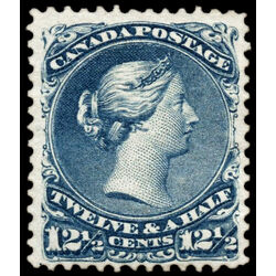 canada stamp 28 queen victoria 12 1868 M F VF 041