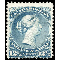 canada stamp 28 queen victoria 12 1868 M VG FOG 038