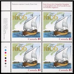 canada stamp 2155 champlain surveys the east coast 51 2006 PB UL