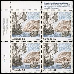 canada stamp 2269 founding of quebec city 52 2008 PB UL