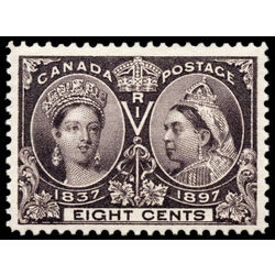 canada stamp 56 queen victoria diamond jubilee 8 1897 M VF XFNH 084