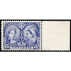 canada stamp 60 queen victoria diamond jubilee 50 1897 M VFNH 087