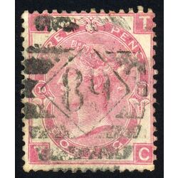 great britain stamp 49 queen victoria 1867 U F 009