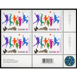 canada stamp 2120 children playing discarded leg braces 50 2005 PB LR