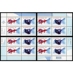 canada stamp 2144a xx olympic winter games 2006 PB SET