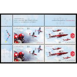 canada stamp 2159a canadian forces snowbirds 2006 PB UL