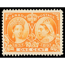 canada stamp 51 queen victoria diamond jubilee 1 1897 M F VFNH 043