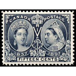 canada stamp 58 queen victoria diamond jubilee 15 1897 M VFNH 063