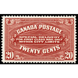 canada stamp e special delivery e2 special delivery stamps 20 1922 M VFNH 026