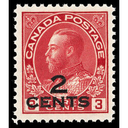 canada stamp 140 king george v 2 on 3 1926 M VFNH 018