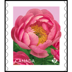 canada stamp 3486 peonies pink 2025