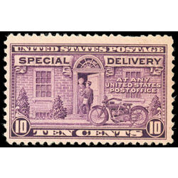 us stamp e special delivery e15 postman and motorcycle 10 1927