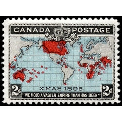 canada stamp 86b imperial penny postage christmas 2 1898 M F VFNH 042