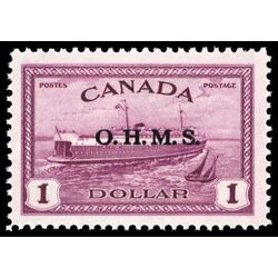 canada stamp o official o10 train ferry 1 00 1949 M VFNH 020