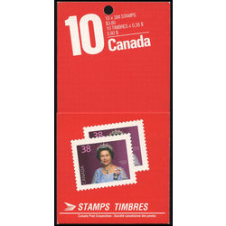 canada stamp booklets bk bk102c booklet 1988