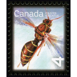 canada stamp 2406a paper wasp 4 2012