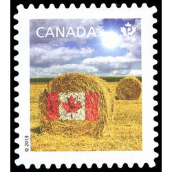 canada stamp 2613 hay bale 2013