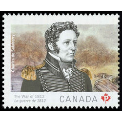 canada stamp 2650 charles de salaberry 1778 1829 2013