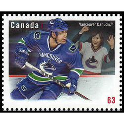 canada stamp 2669a vancouver canucks 63 2013